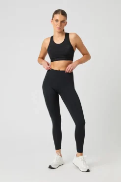 New Bjorn Borg Sport Bh Borg Running High Support Bra Black Beauty