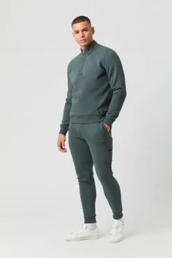 New Bjorn Borg Trui Centre Half Zip Urban Chic