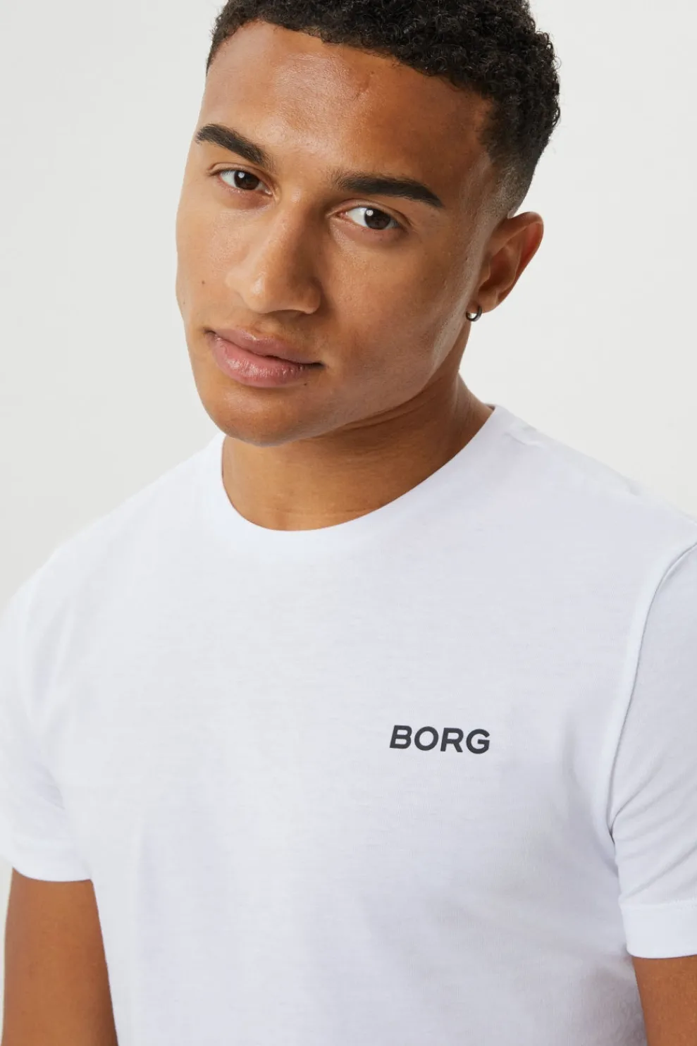 New Bjorn Borg T-Shirt Borg Breeze Brilliant White