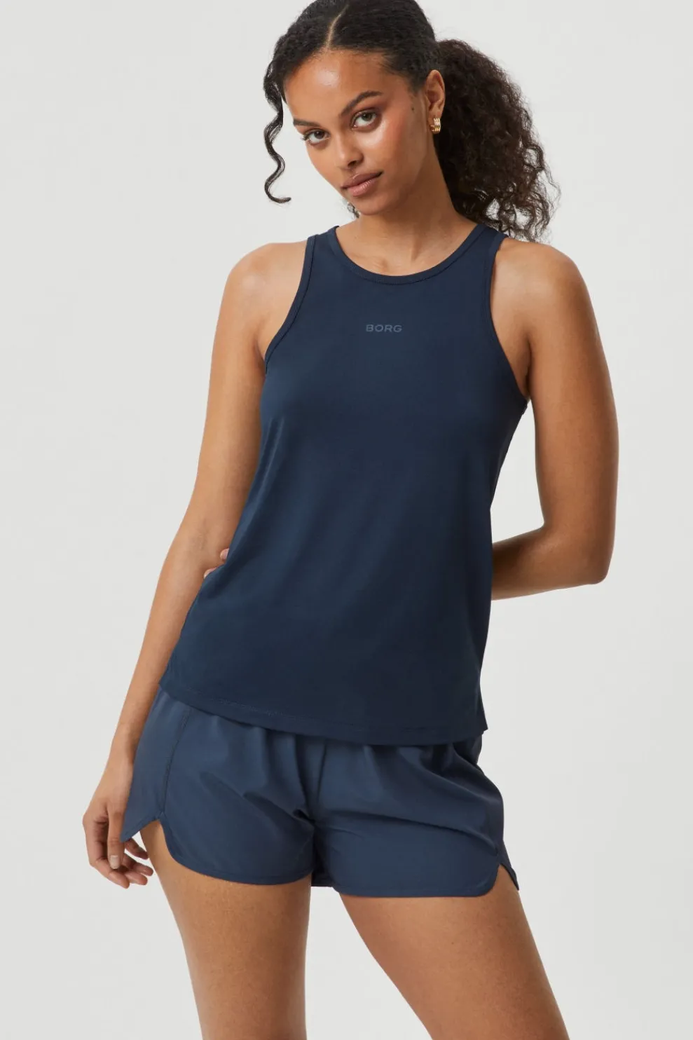 New Bjorn Borg T-Shirt Borg Racerback Tank Outerspace