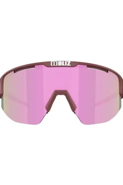 Fashion Bliz Fietsbril Matrix Small Bordeaux / Maroon