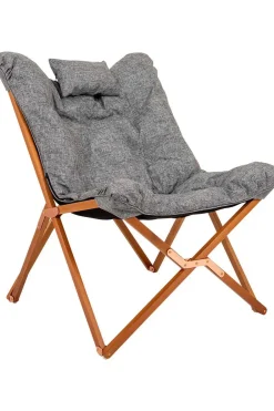 Sale Bo-Camp Campingstoel Uo Relaxstoel Bloomsbury Comfort Grijs