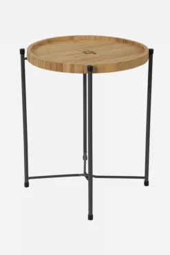 New Bo-Camp Campingtafel Urban Outdoor Sidetable Carnaby Zwart/Bruin