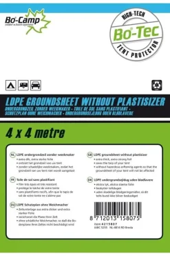 Outlet Bo-Camp Grondzeil Bo-Tec 4 X 4 Meter No colour / Transparent