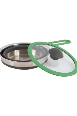 Hot Bo-Camp Kookgerei Steelpan Siliconen Opvouw. 1,3Lt No Colour