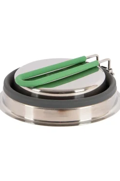 Hot Bo-Camp Kookgerei Steelpan Siliconen Opvouw. 1,3Lt No Colour