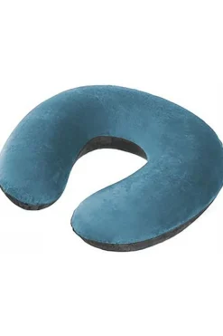 Fashion Bo-Camp Kussen Nekkussen Memoryfoam light blue/dark grey