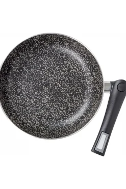 Best Bo-Camp Pan Koekenpan Turn Wegklapbare Pannengreep Ø 24 Cm black