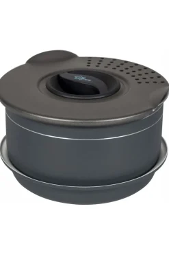 Online Bo-Camp Pan Trekking 5Delig Keramische Coating dark grey