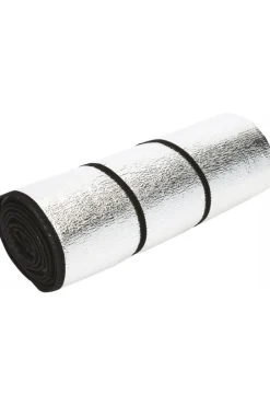 Fashion Bo-Camp Slaapmat Schuimmat Isolerend 1-Persoons 190X60cm silver