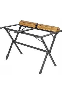 Best Bo-Camp Tafel Urban Outdoor Lamel Maryland 111X72cm dark brown
