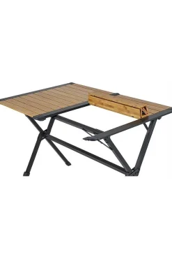 Best Bo-Camp Tafel Urban Outdoor Lamel Maryland 111X72cm dark brown