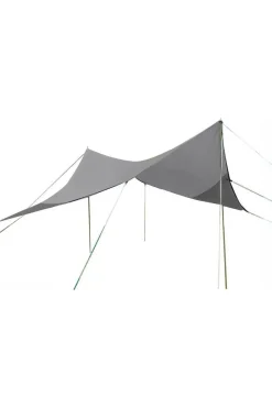 Online Bo-Camp Tarps Tarp Travel Ruit 4-Hoekig 3X3m dark grey