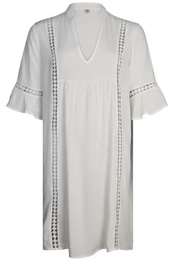 Fashion Bomain Jurk Capri White