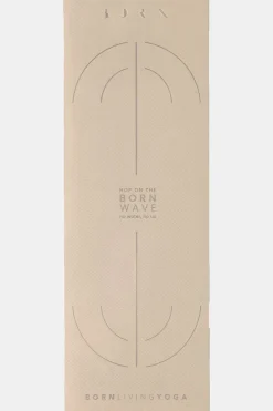 Best Born Living Fitness Materiaal Mat Wave-6Mm Tapioca