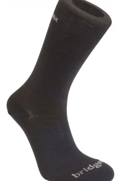 New Bridgedale Sokken Coolmax Liner (2-Pack) black
