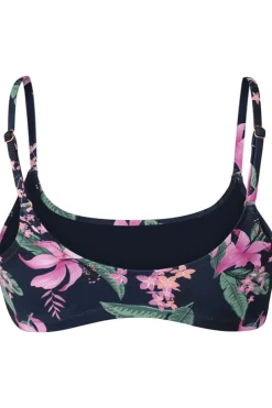 Clearance Brunotti Bikini Top Cruz-Tropicana Club Tropicana Aqua Indigo Blue