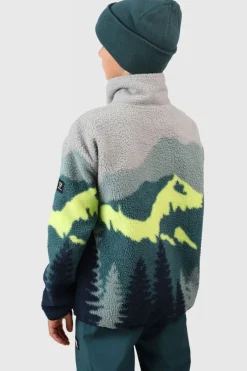 Outlet Brunotti Fleece Rodrigy-Mountain Boys Fleece Mountain Panel Fuel Green