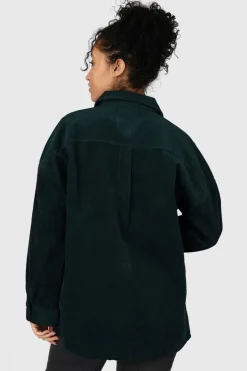 Discount Brunotti Hemd Sian-Cord-R  Shirt Fuel Green