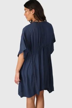 Outlet Brunotti Jurk Tunya Indigo Blue