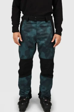 New Brunotti Skibroek Andros-Gradient  Snow Pants Gradient Grid Fuel Green