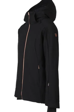 Clearance Brunotti Ski-Jas Aria Women Softshell Jacket Black