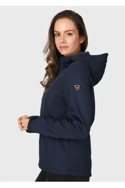 Outlet Brunotti Ski-Jas Joos-N Women Softshell Jacket Navy