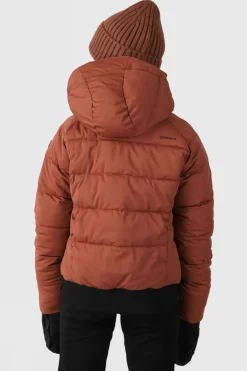 Online Brunotti Ski-Jas Suncrown Girls Snow Jacket Mahoganny