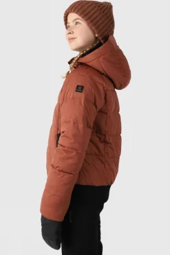 Online Brunotti Ski-Jas Suncrown Girls Snow Jacket Mahoganny