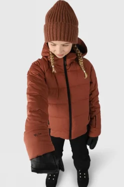 Online Brunotti Ski-Jas Suncrown Girls Snow Jacket Mahoganny