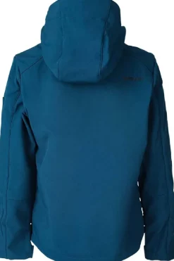 Outlet Brunotti Softshell Jas Mippy Boys Softshell Jacket Shadow Blue