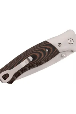 Mes Small Folding Selkirk Micarta-Buck Knives Discount