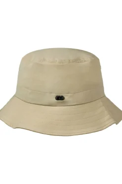 Outlet Buff Hoed Adventure Bucket Hat Solid Sand