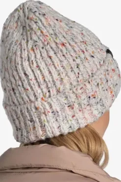 Discount Buff Hoed Knitted & Fleece Kim Beanie White