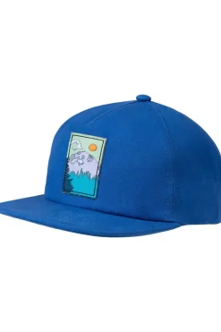 Pet Snapback Cap Solid Azure-Buff Hot