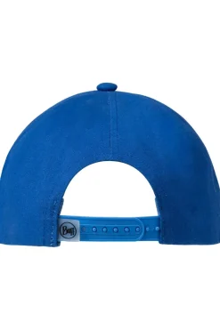 Pet Snapback Cap Solid Azure-Buff Hot
