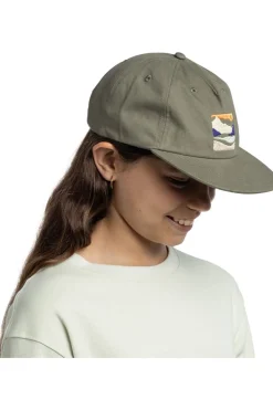 Discount Buff Pet Snapback Cap Solid Khaki