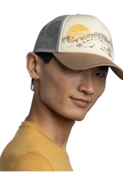 Pet Trucker Cap-Buff New