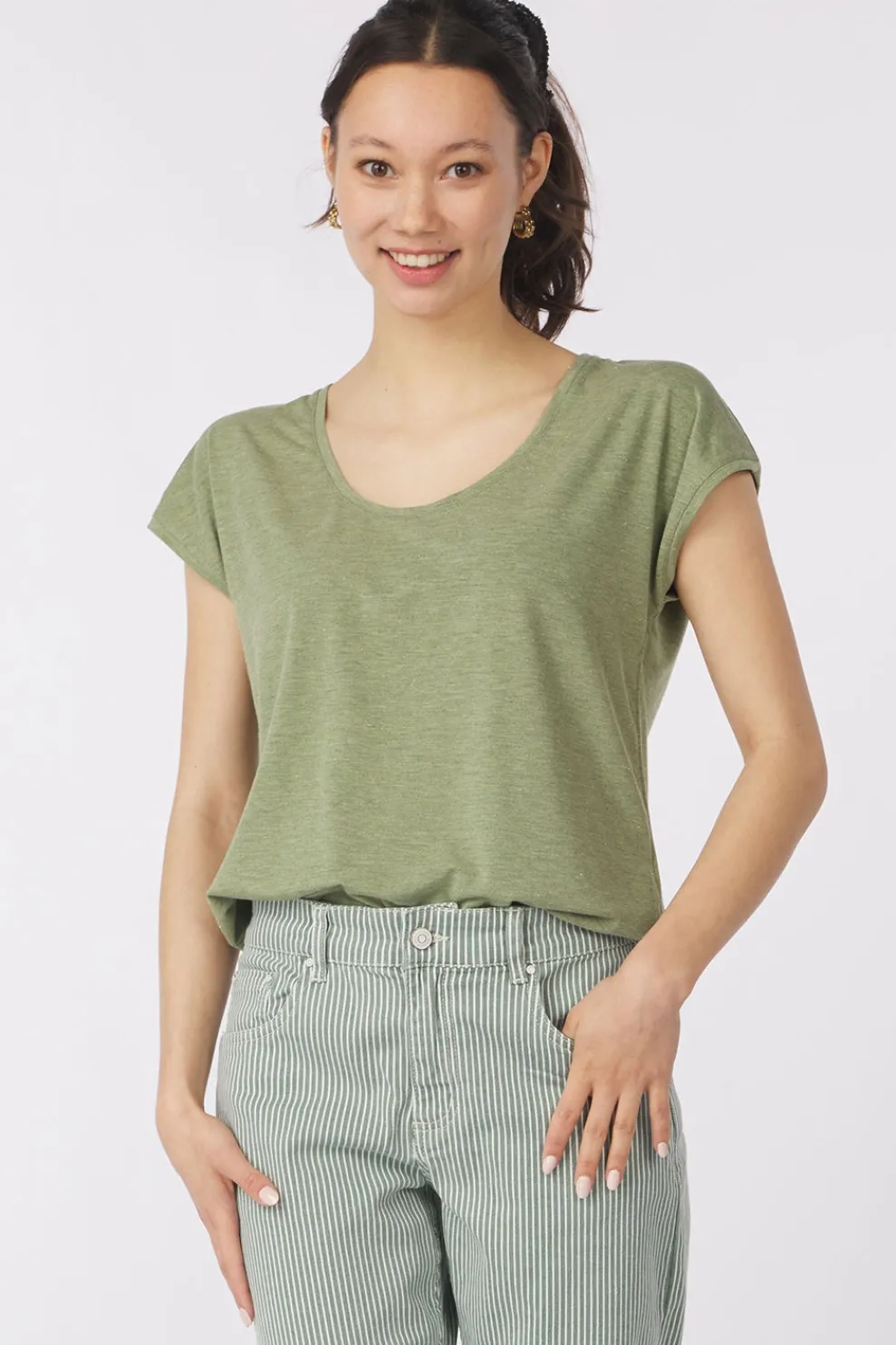 Sale B.Young T-Shirt Palurexi Sea Spray Mix