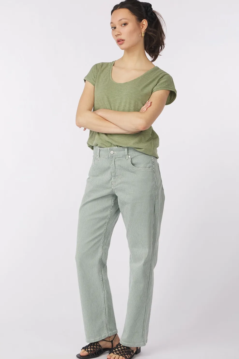 Sale B.Young T-Shirt Palurexi Sea Spray Mix