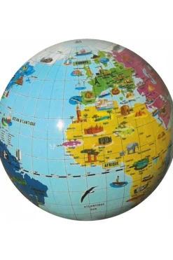 Hot Caly Toys Globe gonflable 42 cm merveilles du monde 2019