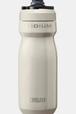 Fashion CamelBak Drinkfles Podium Insulated Steel Sports Bottle 18Oz/0,53L Stone