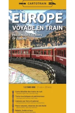 Boek Europe Voyage En Train-Cartotrain Hot