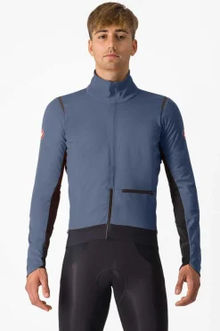 Sale Castelli Jas Alpha Doppio Ros Jacket mid blue