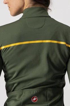 New Castelli Sinergia 2 Jersey Fz dark green