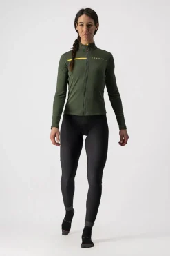 New Castelli Sinergia 2 Jersey Fz dark green
