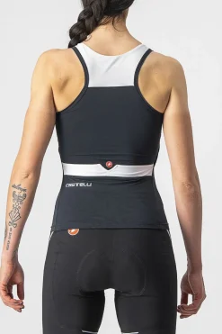 Discount Castelli T-Shirt Solaris Top black/white