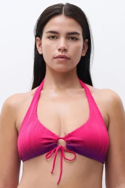 Bikini Top Wirefree Plunge T-Shirt Bra-CHANTELLE Outlet