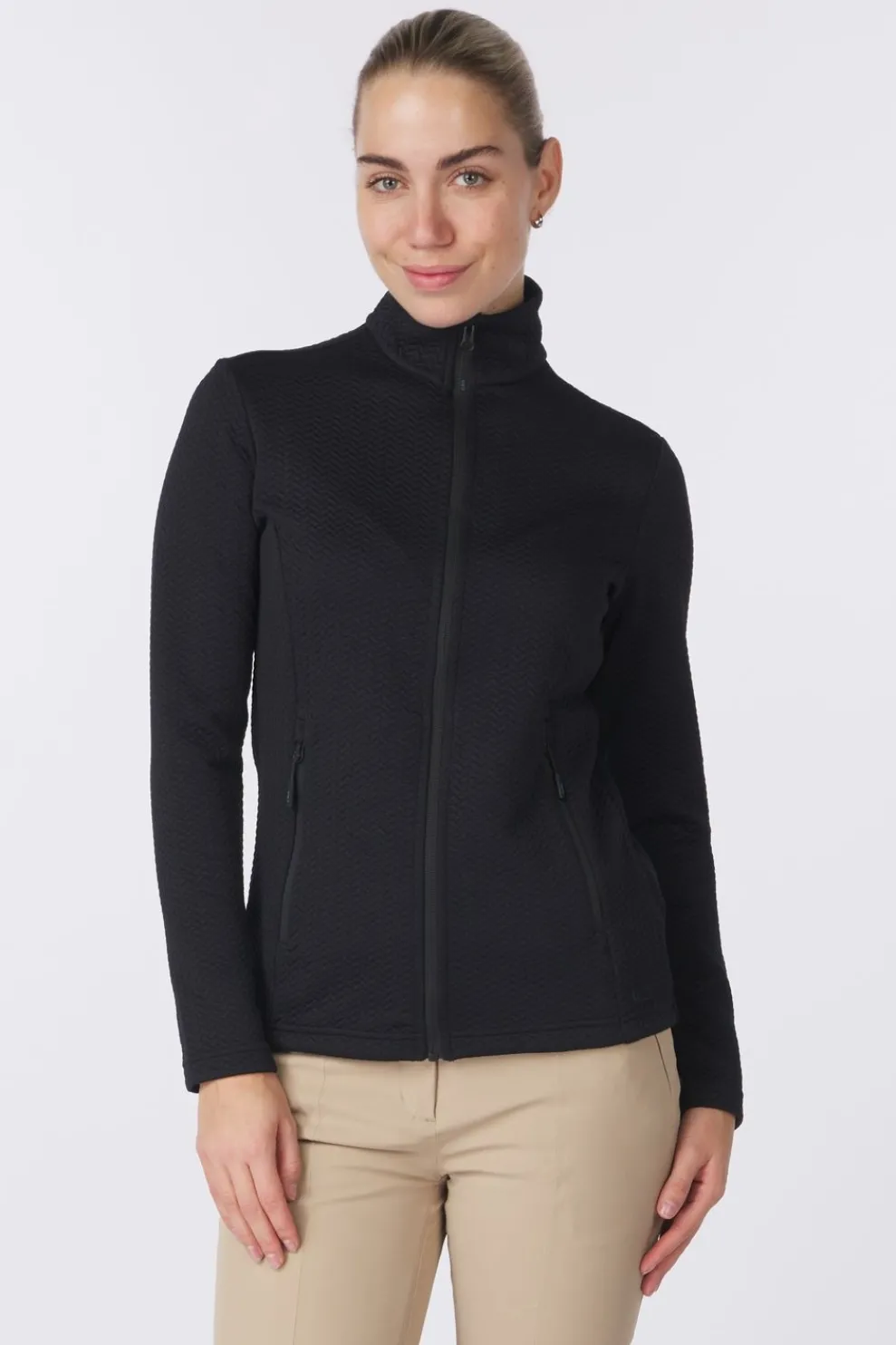 Fleece Woman Ski Full Zip Stretch Jacquard-CMP Outlet