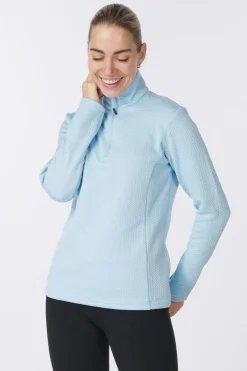 Online CMP Fleece Woman Ski Sweat Stretch Jacquard Skylight